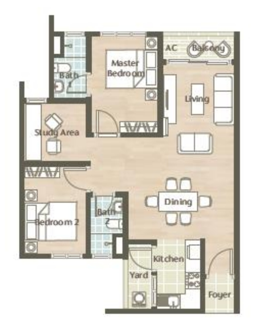 Riaz-Residences-Floor-Plan-Type-B | New Launch Property | KL | Selangor ...