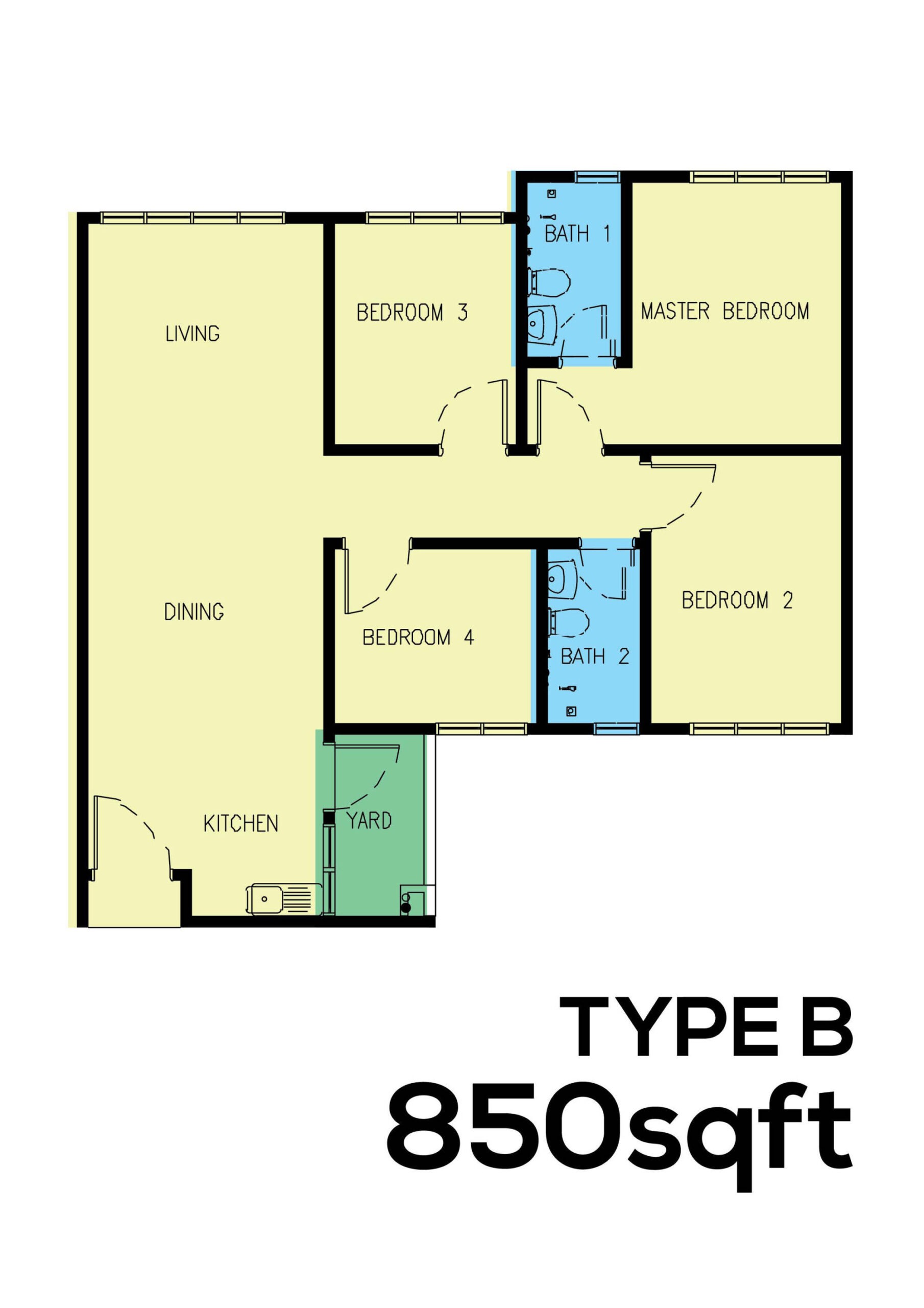 Residensi-Ostia-Floor-Plan-Type-B | New Launch Property | KL | Selangor ...